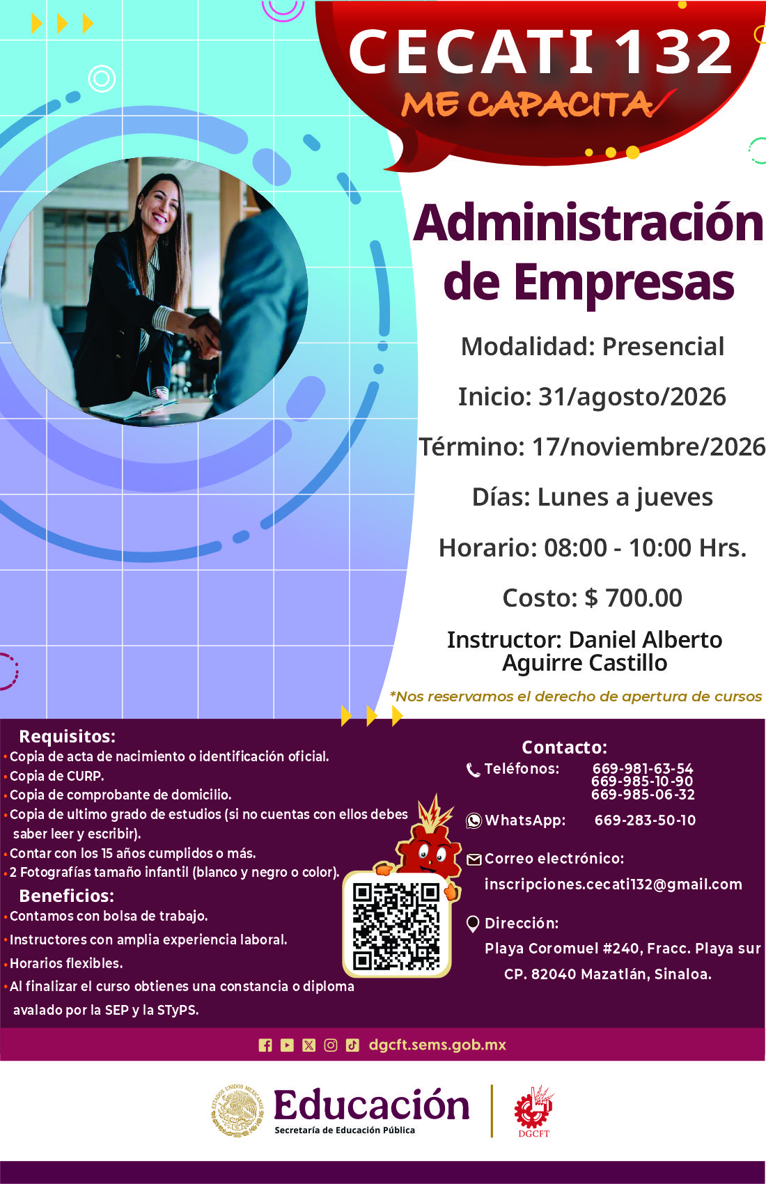 Administración de Empresas Presencial